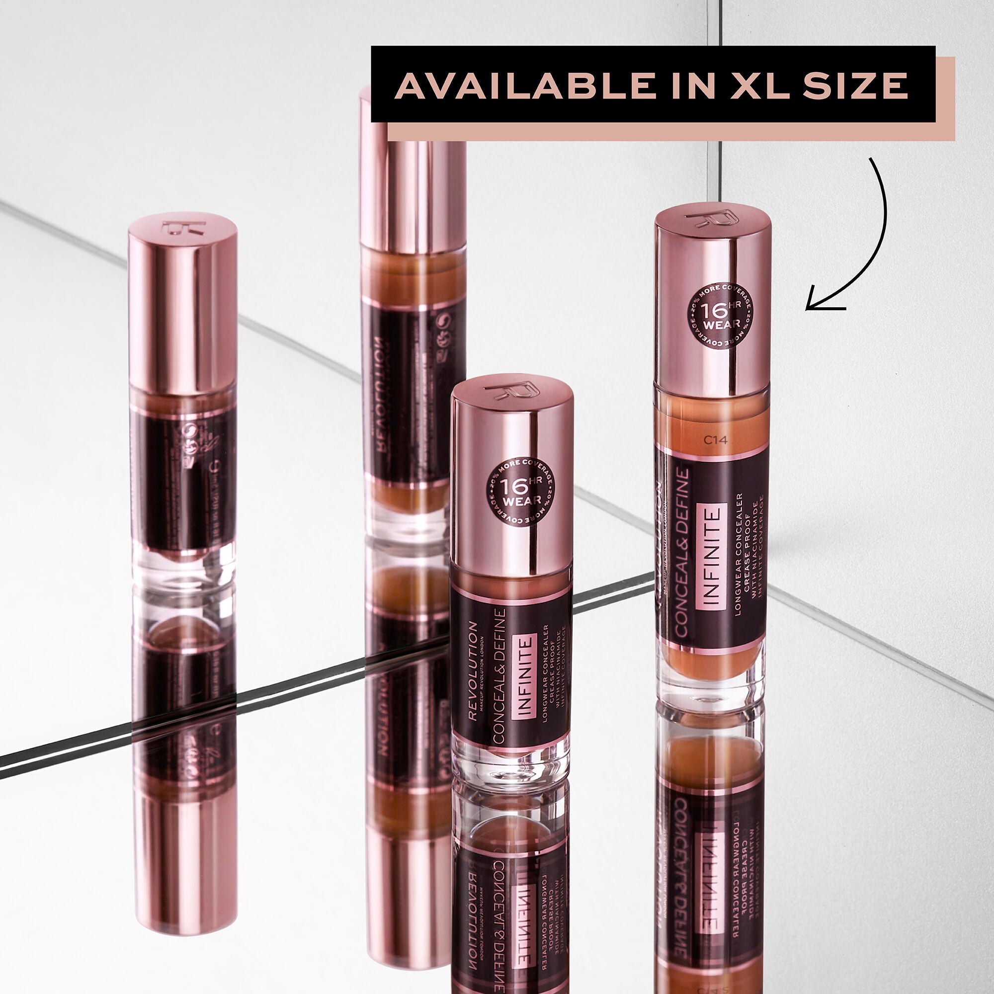 Revolution Infinite Conceal & Define Concealer – Beauty Outlet