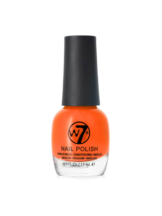 W7 Nail Polish 13 Fluorescent Orange