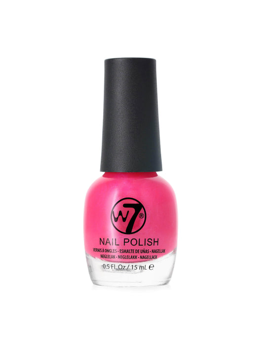 W7 Nail Polish 14 Fluorescent Pink
