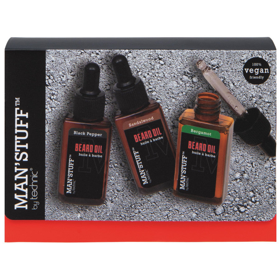 Man Stuff Beard Oils Set