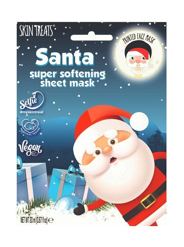 Skin Treats Santa Super Softening Printed Sheet Mask