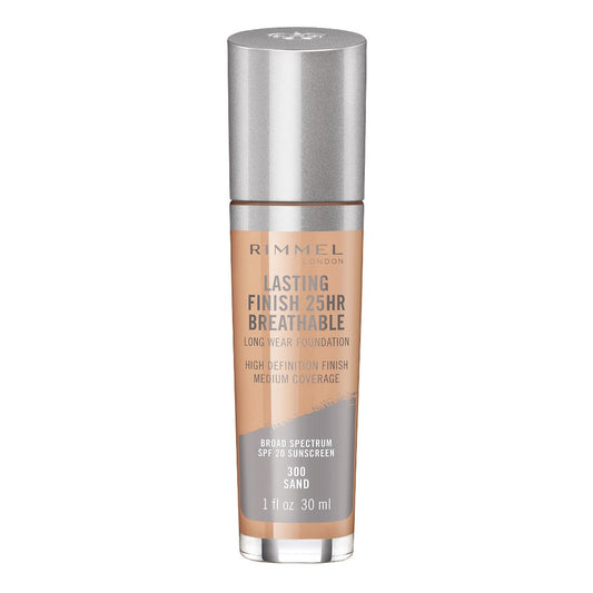 Rimmel Lasting Finish 25HR Breathable Foundation 300 Sand