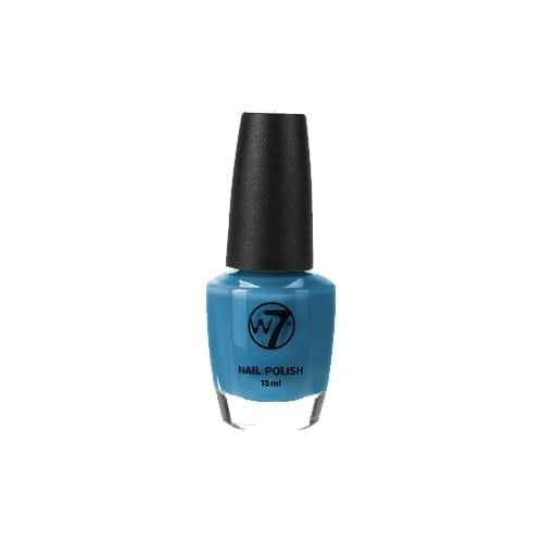 W7 Nail Polish 22 Neon Blue