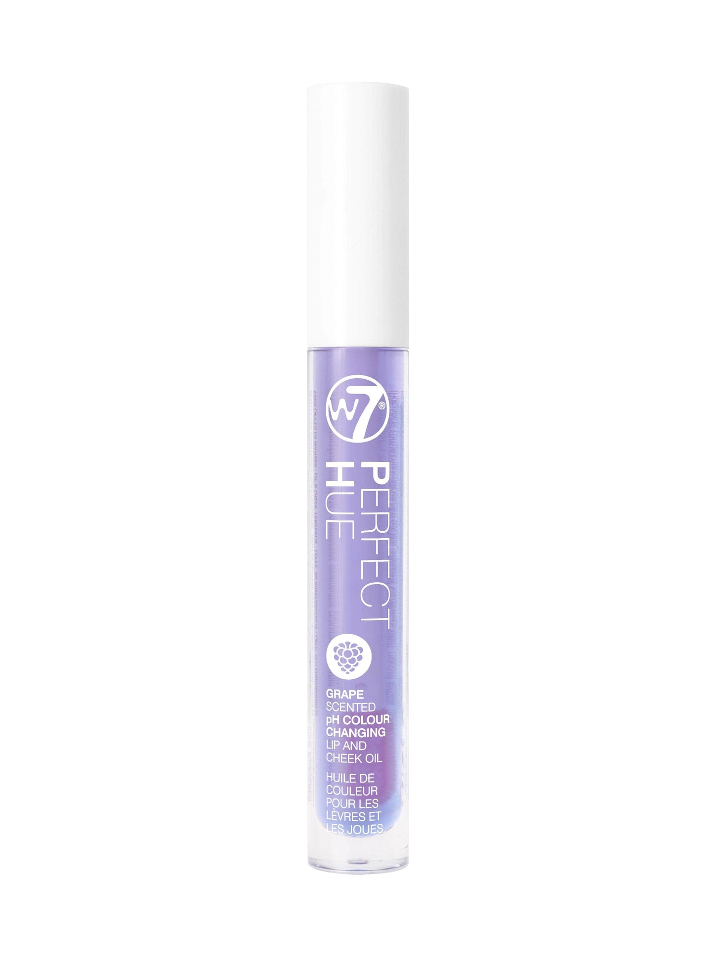 W7 Perfect Hue Lip & Cheek Oil Grape