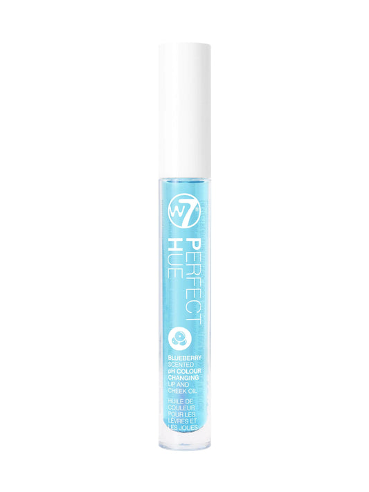 W7 Perfect Hue Lip & Cheek Oil Blueberry