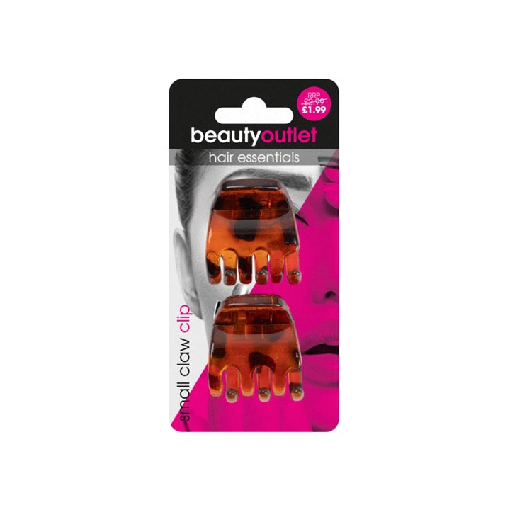 Beauty Outlet Small Claw Clips Brown BEAU149