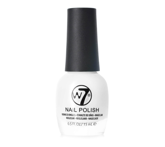 W7 Nail Polish 34 White