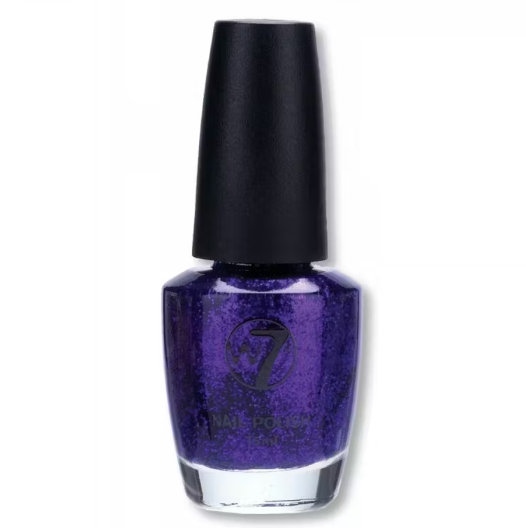 W7 Nail Polish 4 Purple Dazzle