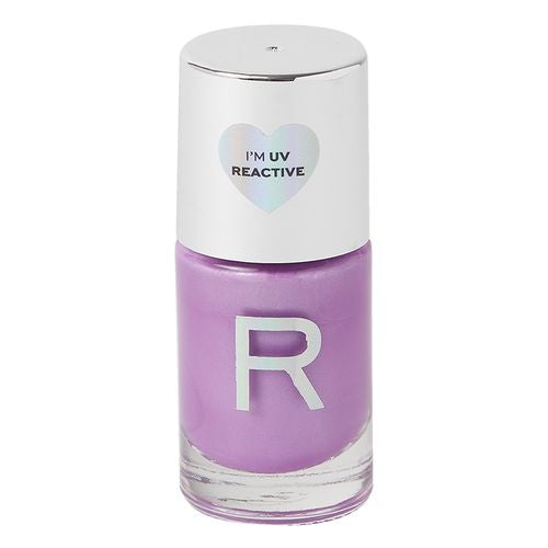 Revolution Neon Glow Nail Polish Purple Soul