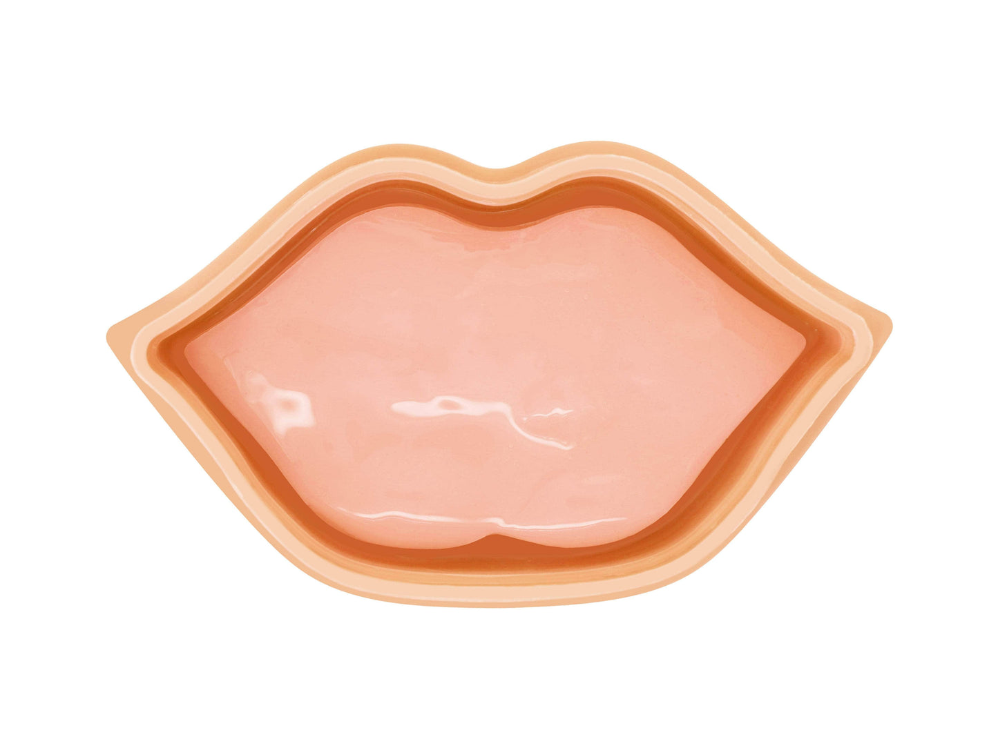 W7 Jelly Kiss Hydrogel Lip Mask Peach