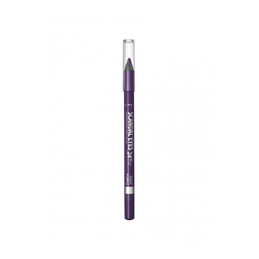 Rimmel Scandaleyes Waterproof Eyeliner Kohl Kajal 007 Purple