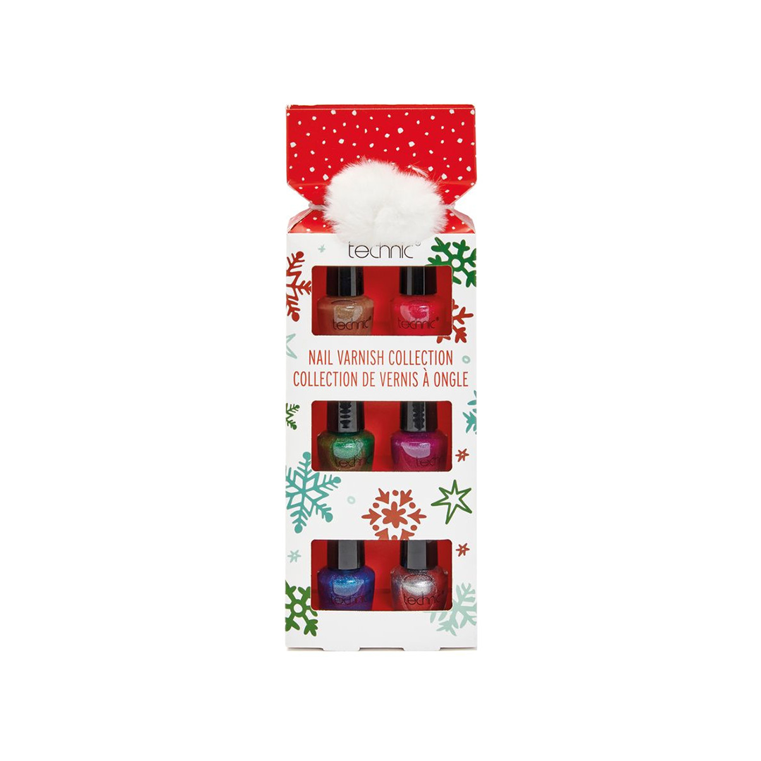 Technic Christmas Novelty Nail Polish 6 Piece Set