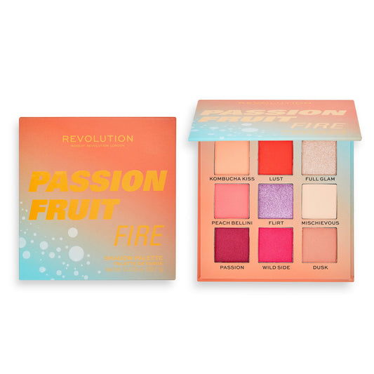 Revolution Eyeshadow Palette Passionfruit Fire