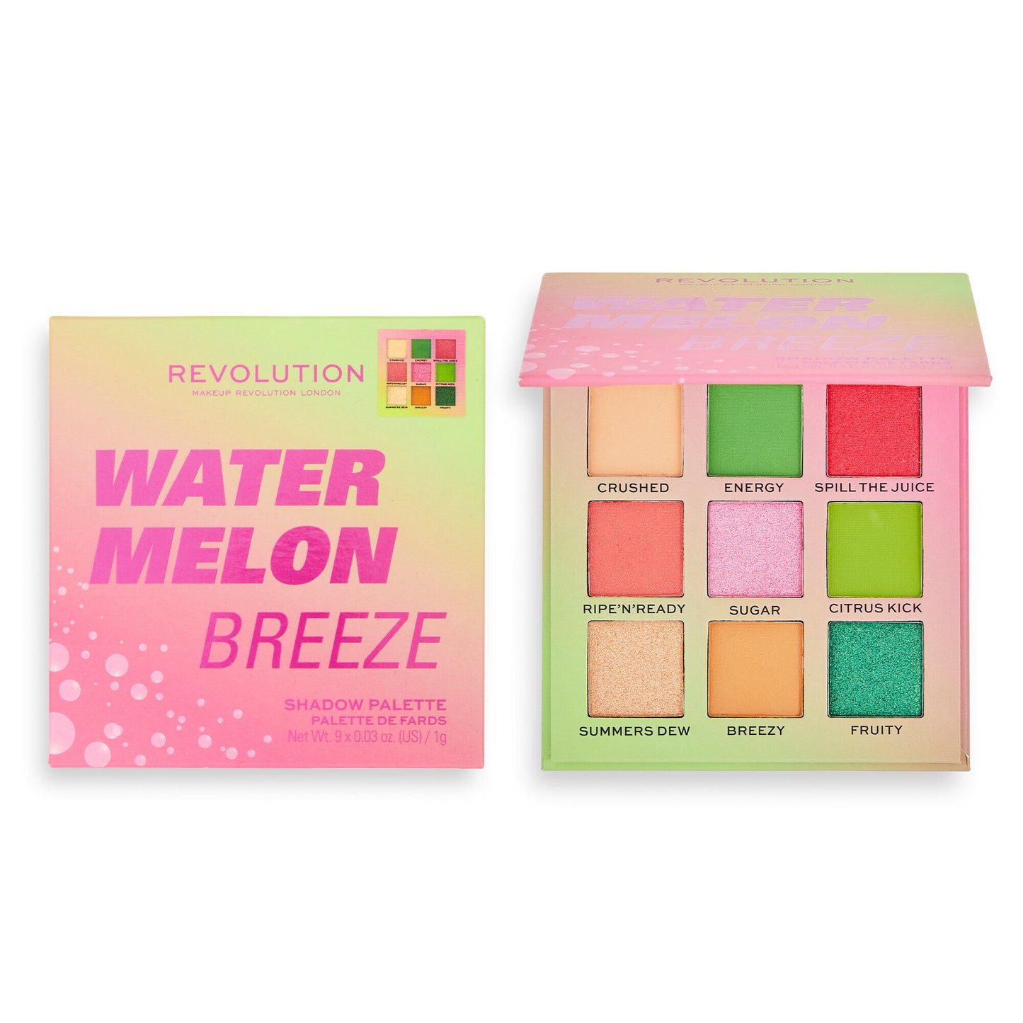 Revolution Eyeshadow Palette Watermelon Breeze