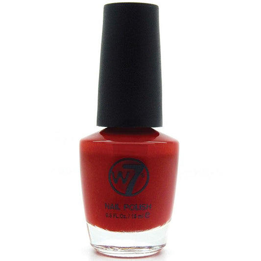 W7 Nail Polish 26 Red Devil