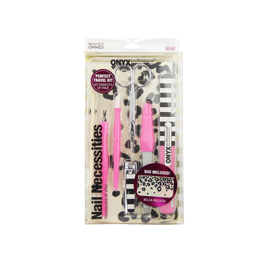 Onyx Professional Nail Necessities Kit Pink