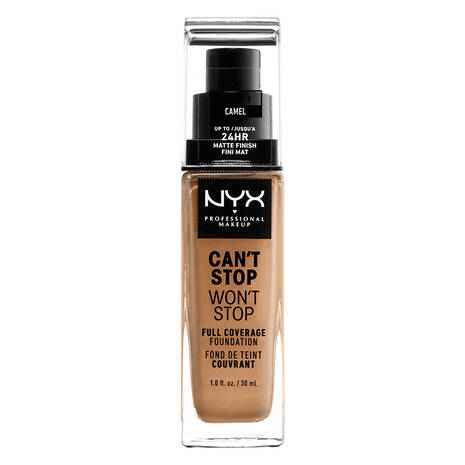 NYX Cant Stop Wont Stop Foundation Caramel