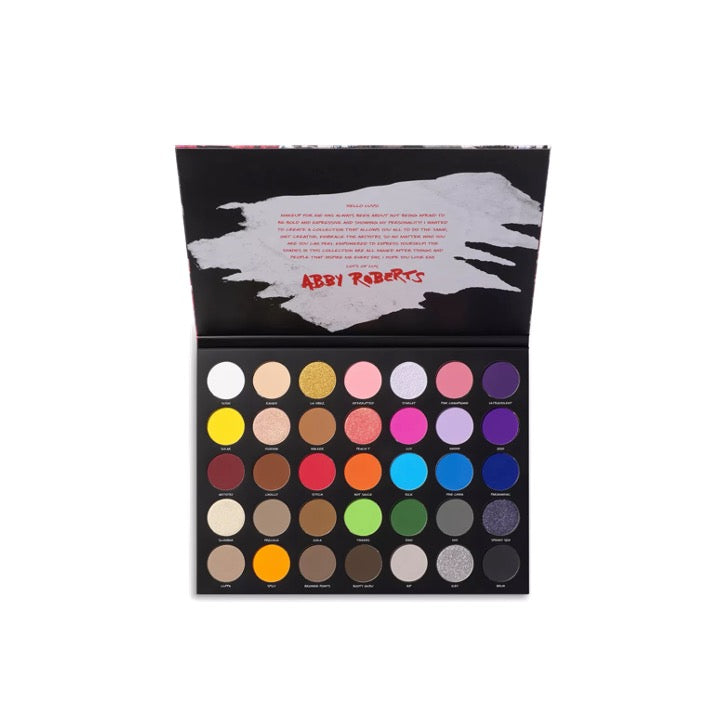 Morphe X Abby Roberts Artistry Eyeshadow Palette