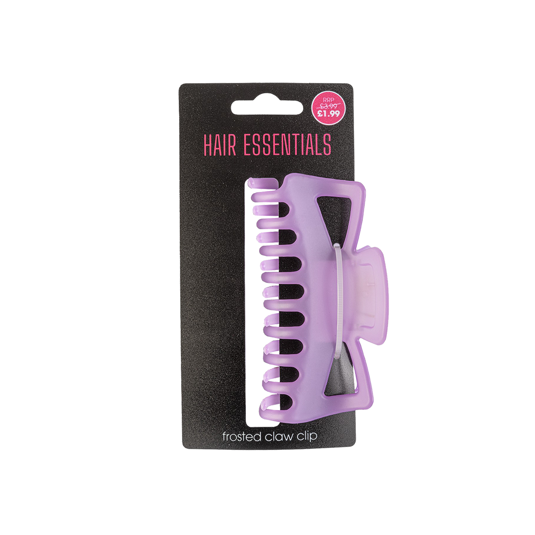 Beauty Outlet Large Frosted Claw Clip Lilac BEAU381