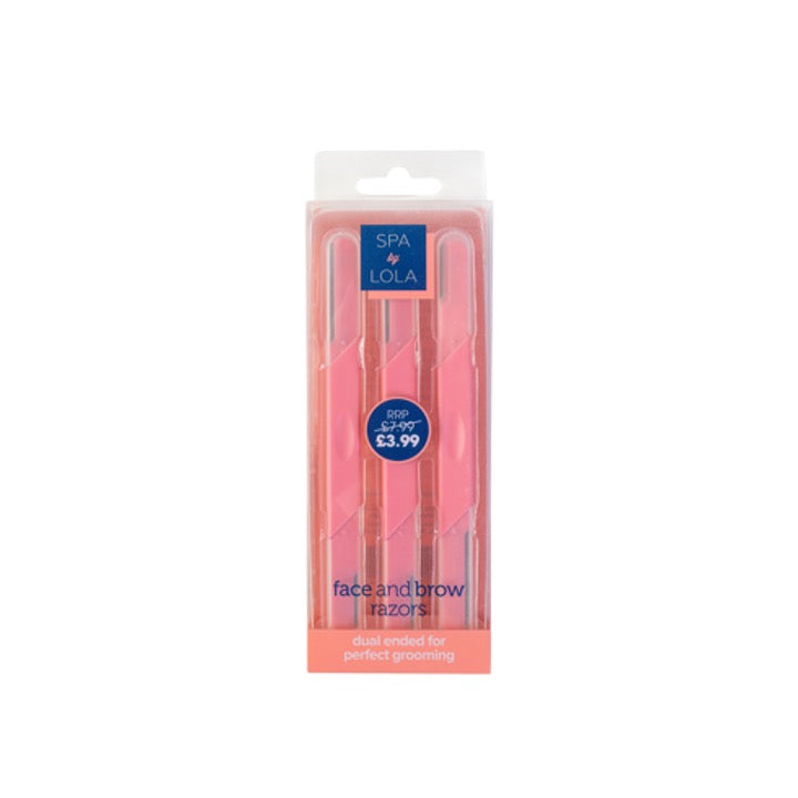 Spa By Lola Face & Brow Razors BEAU409