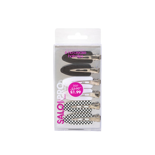 Beauty SalonPro No Crease Clips Checker BEAU425