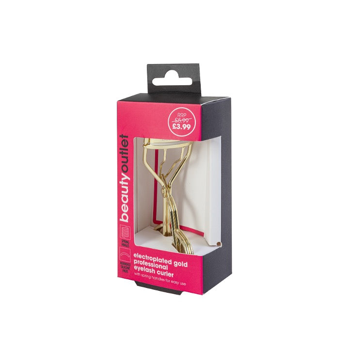 Beauty Outlet Gold Eyelash Curler BEAU436