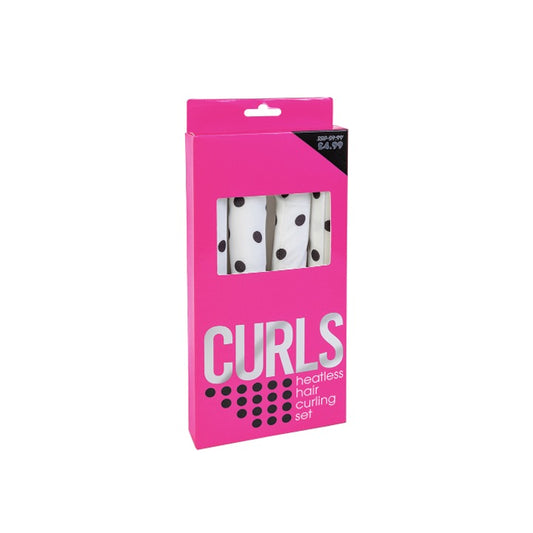 Baeuty Outlet Curls Heatless Hair Curler Polka Dot BEAU465