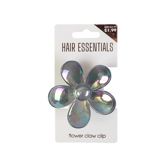 Beauty Outlet Flower Claw Clip Pearl Grey BEAU 490