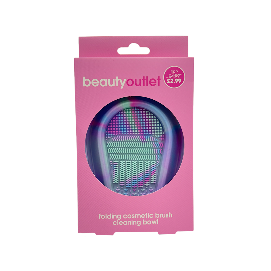 Beauty Outlet Folding Brush Cleaner Marble BEAU498