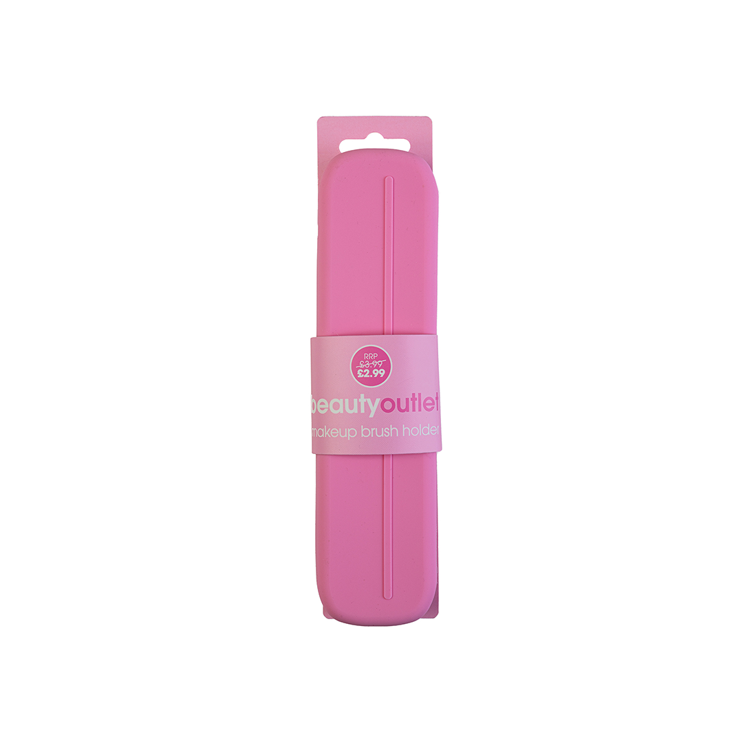 Beauty Outlet Silicone Brush Holder Pink BEAU475