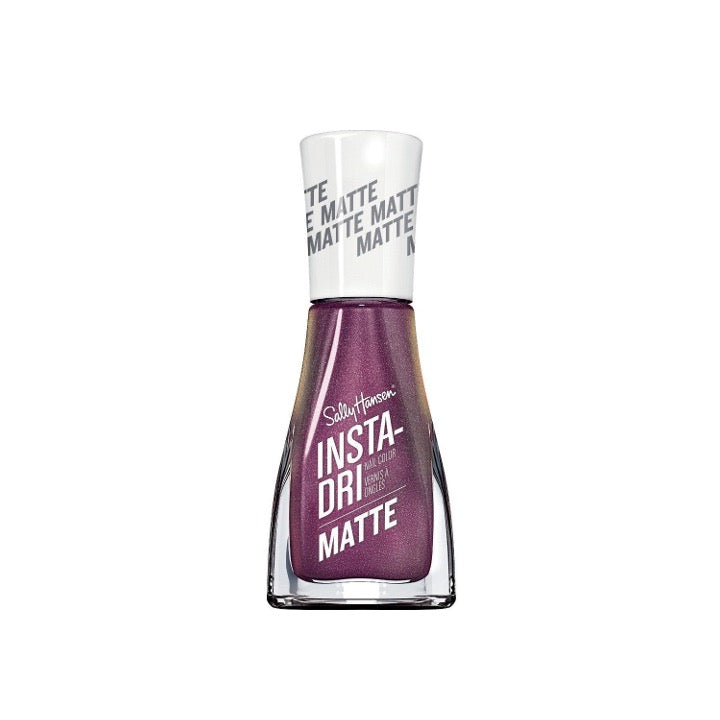 Sally Hansen Insta Dri Matte Nail Polish 015 Burnished Wine