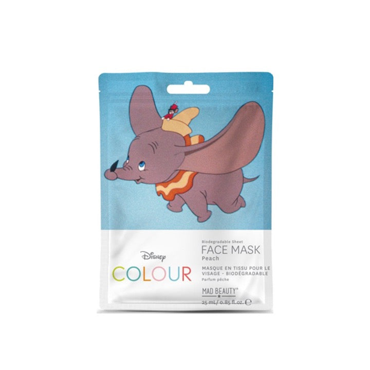 Mad Beauty Disney Colour Face Mask Dumbo Peach