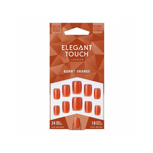 Elegant Touch False Nails Burnt Orange