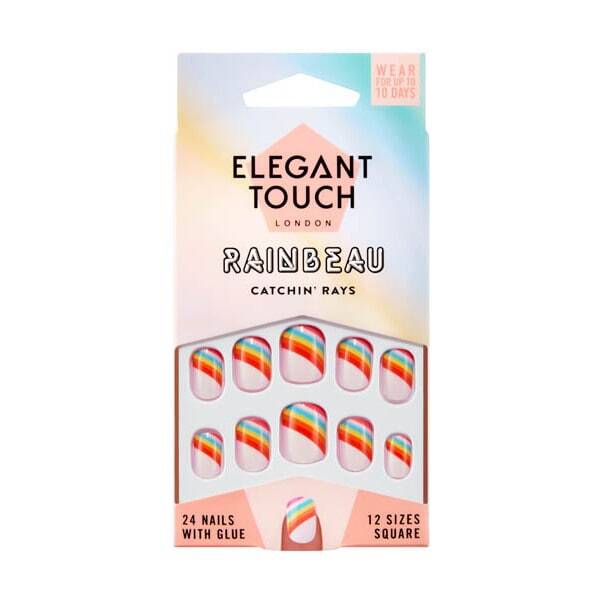 Elegant Touch False Nails Rainbeau Catchin Rays