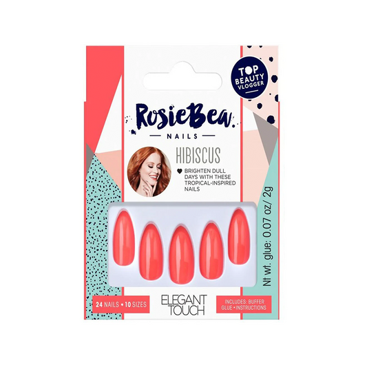 Elegant Touch Rosie Bea Nails Hibiscus