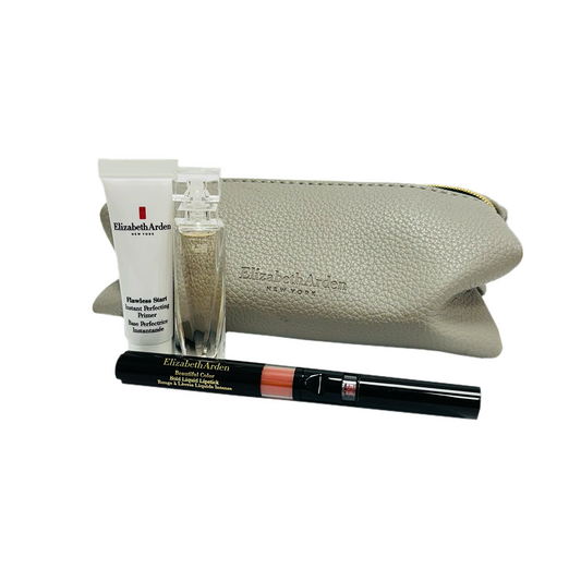 Elizabeth Arden 3 Piece Light Grey Bag Set