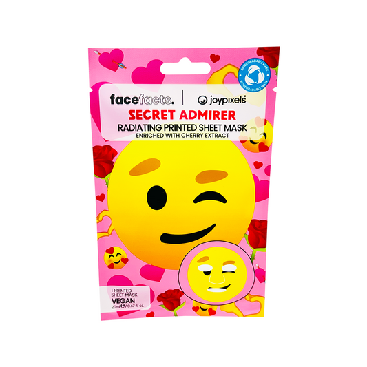 Face Facts Secret Admirer Radiating Sheet Mask With Cherry Extract