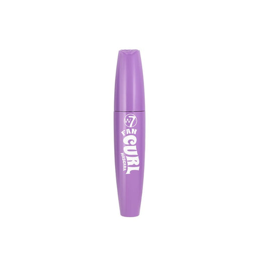 W7 Fan Curl Mascara Blackest Black