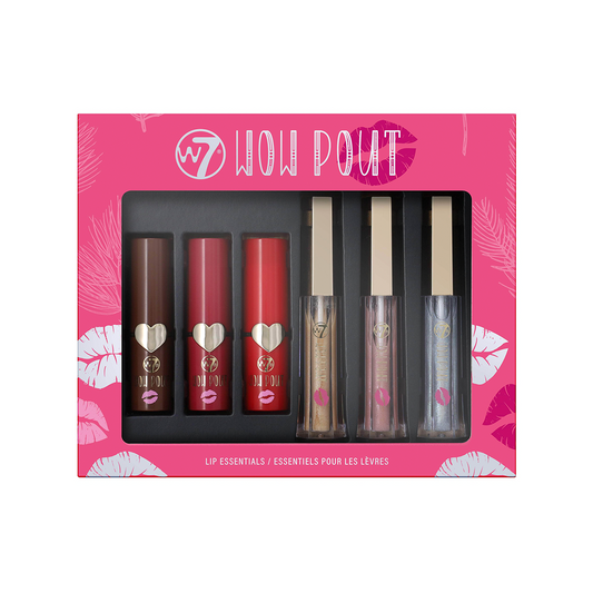 W7 Wow Pout Lip Essentials Gift Set