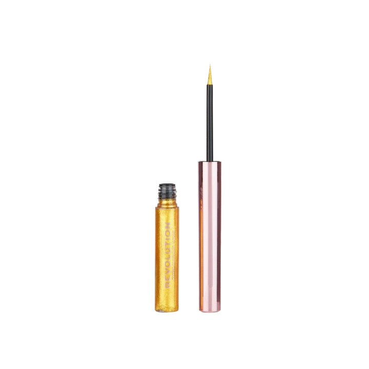 Revolution Ultimate Lights Chromatic Liquid Eyeliner Gold Gleam