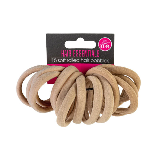 Salon Pro Blonde Soft Rolled Elastic Hair Bobbles