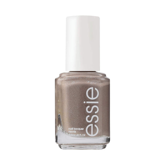 Essie mochacino brown glittery nail polish