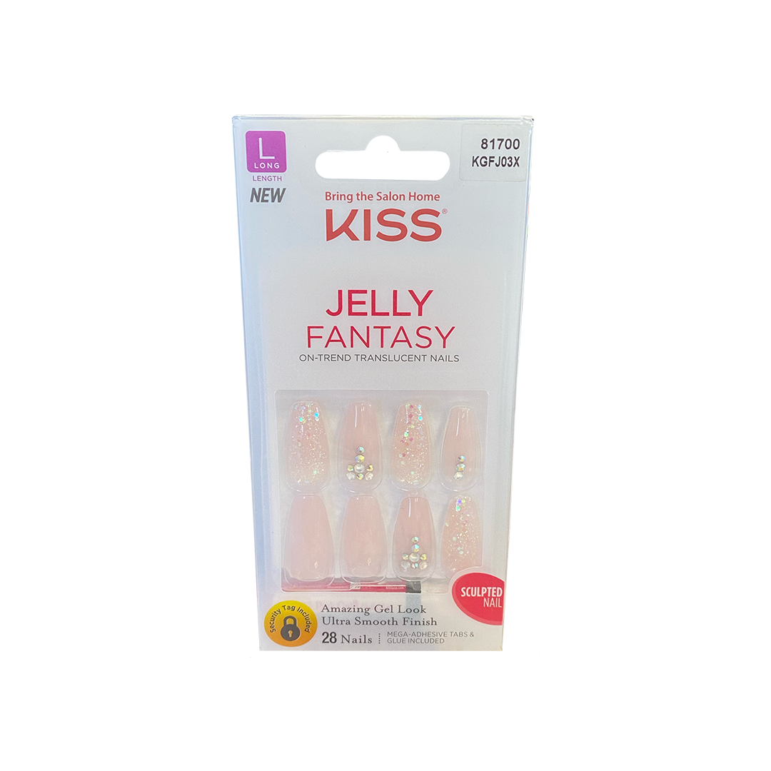 Kiss 28 Jelly Fantasy Large False Nails 81700