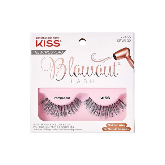 Kiss Blowout Lash False Eyelashes 72455 Pompadour