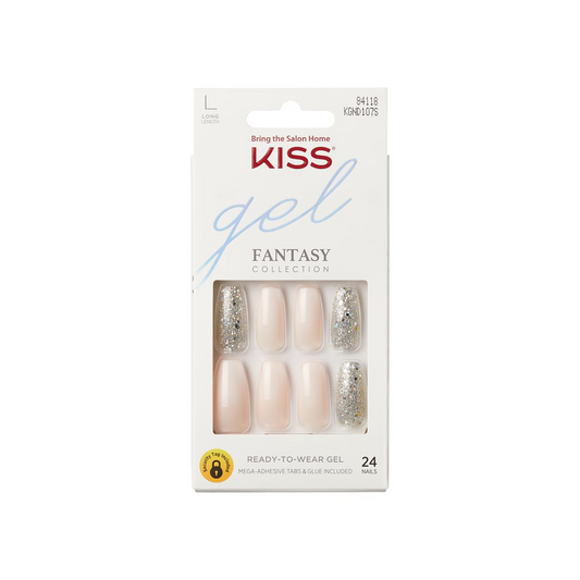 Kiss Gel Fantasy 24 Long False Nails 84118