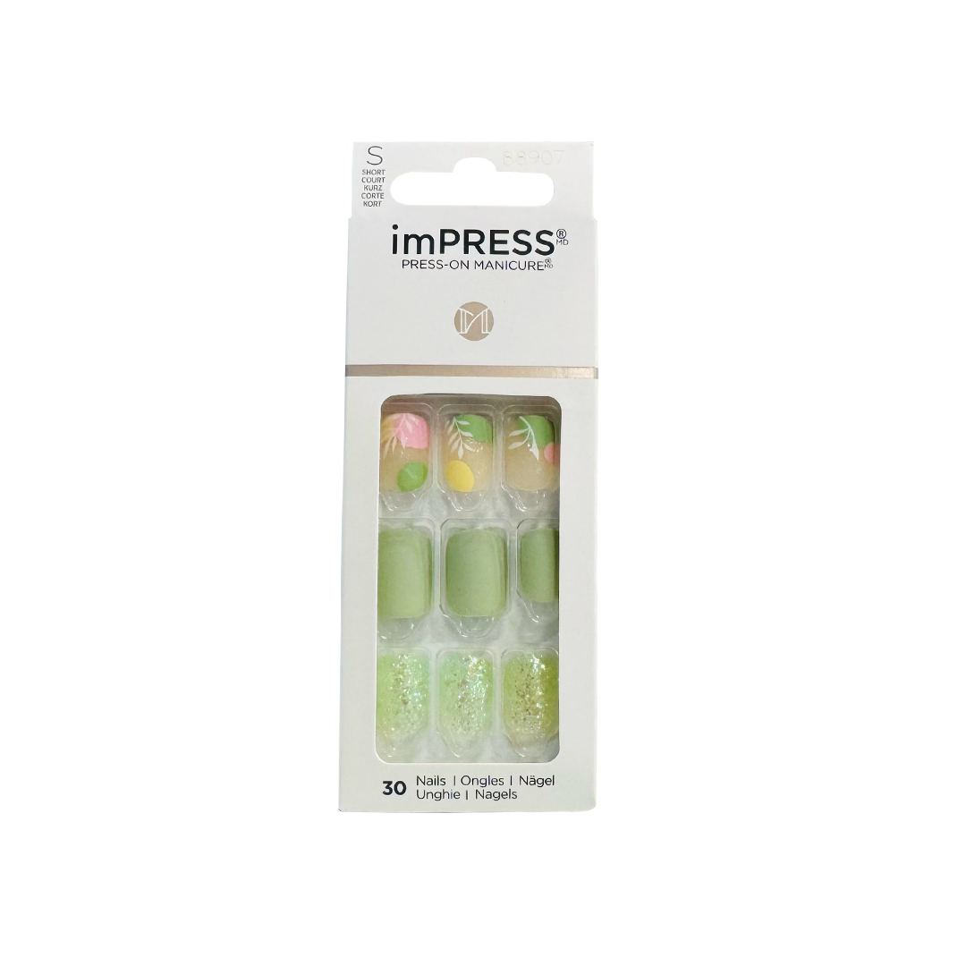 Kiss Impress 30 Small Nails 88907 First Bloom