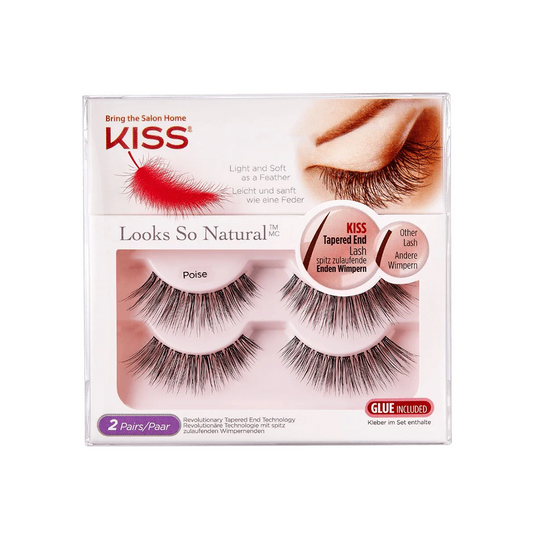 Kiss Looks So Natural Poise False Eyelashes 63256 Duo