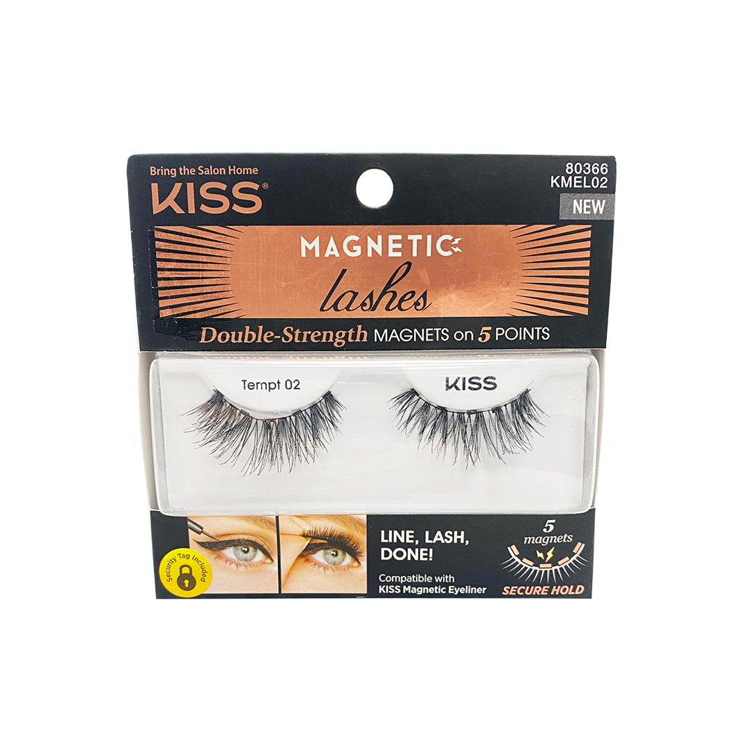 Kiss Magnetic Lash False Eyelashes Tempt