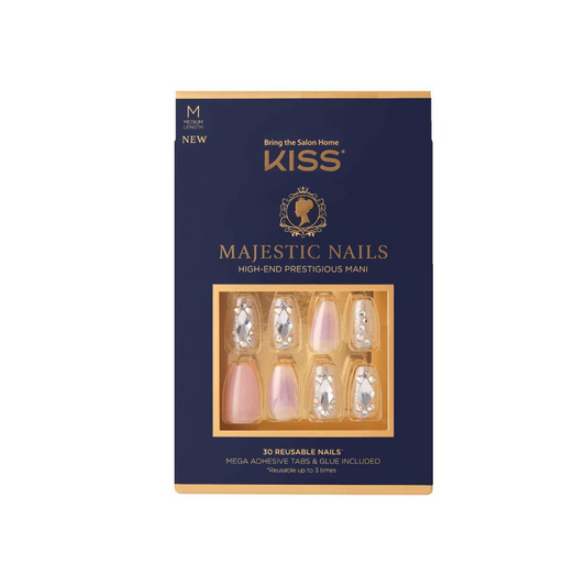 Kiss Majestic 30 Medium Re-usable Nails 83548