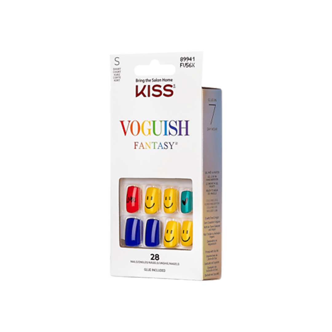 Kiss Voguish Fantasy 28 Short Nails 89941